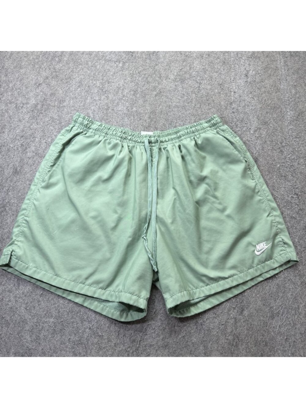 Nike Sportswear Woven Lined Flow Shorts Men 2XL Green 6" Elastic DR5678